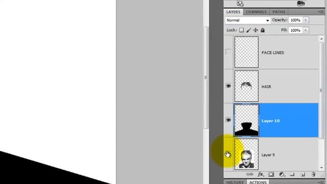 Photoshop Tutorial: Part I - Make an ART DECO poster смотреть онлайн