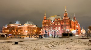 Вечерняя Москва! Прогулки по Москве. ?❄️? New Year's Moscow! Walks in Moscow.