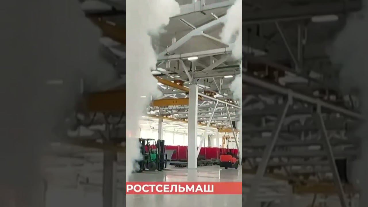 "Ростсельмаш" в 2024 году открыл первый в постсоветском пространстве новый тракторный завод #shorts