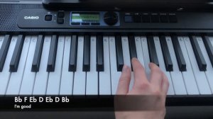 I'm Good (Blue) - David Guetta & Bebe Rexha | Easy Keyboard Tutorial With Notes