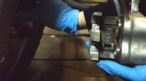 Замена передних колодок Yamaha Drag Star 1100