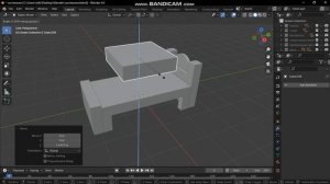 Blender. Кровать.