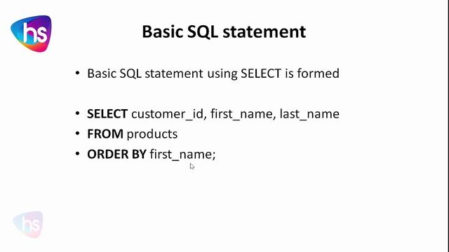 SQL Select Statement | Learn SQL | SQL Tutorial for Beginners | Sekharmetla | Harisystems