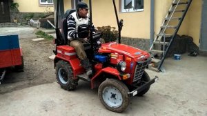 Саморобний, самоделка. Мини трактор с мотоблока мотор сич. Міні трактор з мотоблока