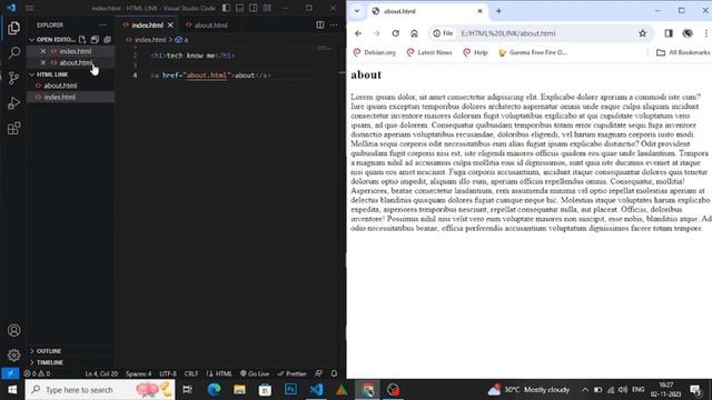 LINK IN HTML | HTML AND CSS | Guide to begin web development in Tamil | TKM