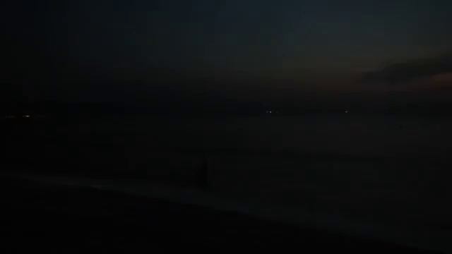 Море Нячанга в 5 утра