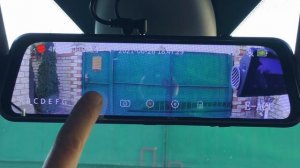 Зеркало видеорегистратор с задней камерой E-ACE A37P