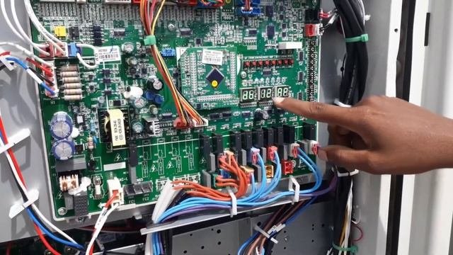 Gree Multi VRF Air Condition Program setup up Sinhala