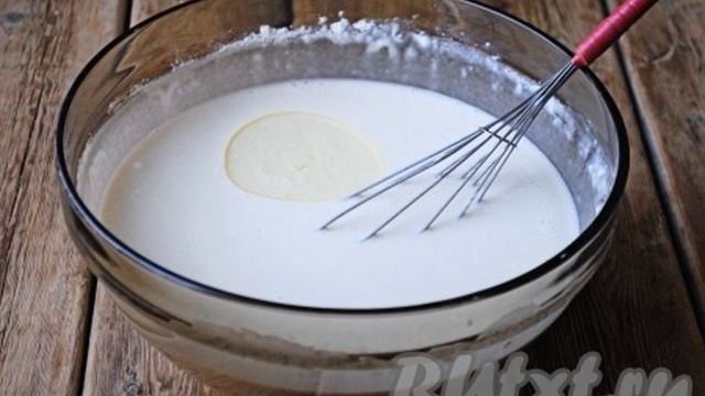 Дрожжевые блины на сыворотке