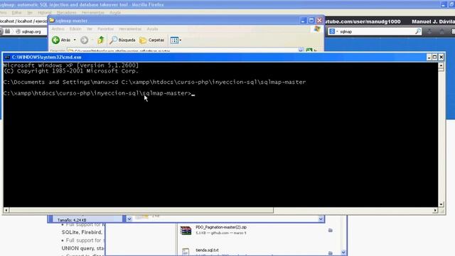 Curso de PHP 39 - Evitar la inyección SQL (ejemplo con SQLMAP)