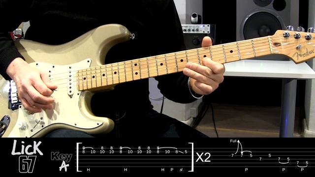 Andy's Lab - Daily Blues Licks #67 - Guitar Lesson