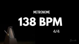 138 BPM 4/4 METRONOME