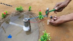 Как сделать водяной насос на 12 вольт  Мини-водяной насос  Проект