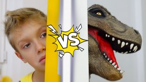 Загадочный гость в нашем доме. Или кто взял мои игрушки Beboy. Лев и Семья и маленький динозавр.