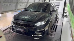 Kia K3gt LOZIC Ecu tuning. POP & BANGs Sound.