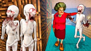 SCP ПРЯТКИ В МИРЕ МАЙНКРАФТ! СКРОМНИКИ СПРЯТАЛИСЬ В ШКОЛЕ! ЗЛАЯ УЧИЛКА МИСС ТИ ИЩЕТ В Garry`s Mod