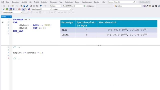 SPS-Programmierung #04: Standarddatentypen (BOOL, BYTE, WORD, INT, REAL, TIME, …) смотреть онлайн
