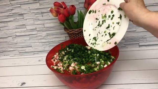 Салат из пекинской капусты
