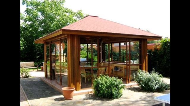 Ідеї як зробити альтанку, бесідку. смотреть онлайн