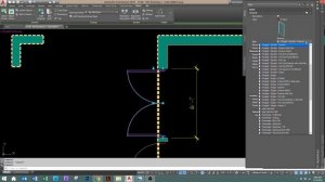 AutoCAD Architecture 2019. How to adjust Door Properties.
