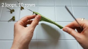 Вяжем рельефные горизонтальные дорожки 🌾knitting pattern.