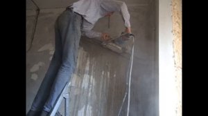 как сделать штробу в бетонной стене для кондиционера