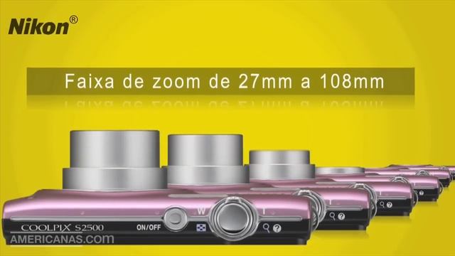 Câmera Digital Coolpix S2500 da Nikon | Americanas.com смотреть онлайн