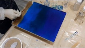 ResinArt Мастер Класс ArtBox море картина 'эпоксидной смолой за 20 минут
