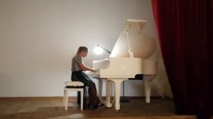 И.С. Бах. Трёхголосная инвенция N6 Ми мажор BWV 792