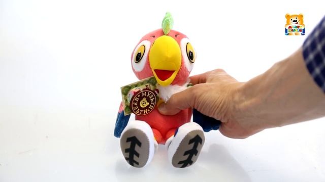 "Мульти-Пульти". Мягкая игрушка "Попугай Кеша", 15 см (116079) смотреть онлайн
