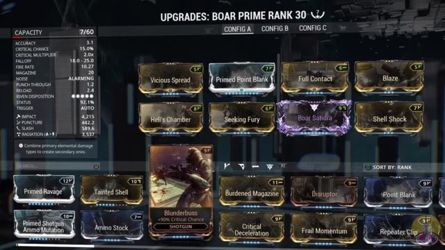 Warframe Boar set review/showcase
