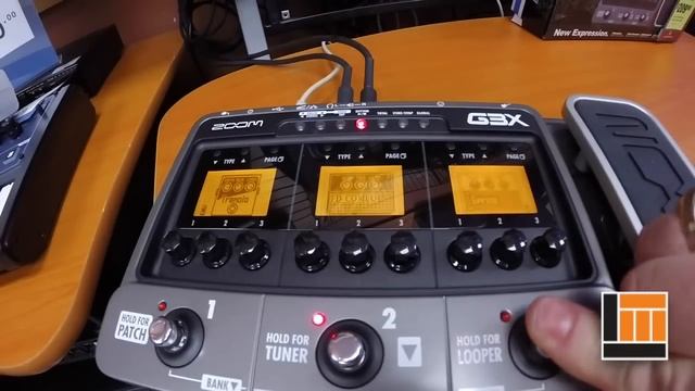 Zoom G3X Guitar Effects & Amp Simulator [Product Demo] смотреть онлайн