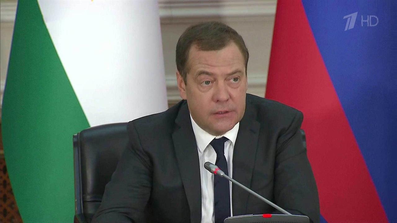 Дмитрий Медведев и Эмомали Рахмон обсудили вопросы миграции и экономическое сотрудничество