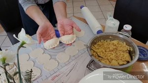 Вкусные вареники с картошкой и не только...3 разных варианта лепки вареников