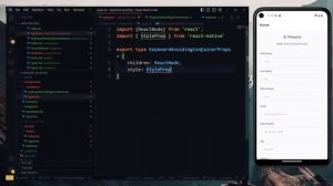 Fix React Native Keyboard Covering TextInputs #4 - TypeScript Continues