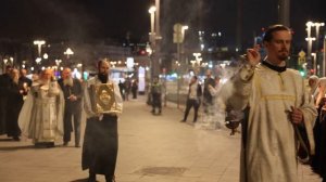 Крестный ход на Пасху