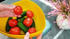 ЭТИ ПОМИДОРЫ И ОГУРЦЫ ПОКОРЯТ и ВАС! Самый простой и быстрый рецепт