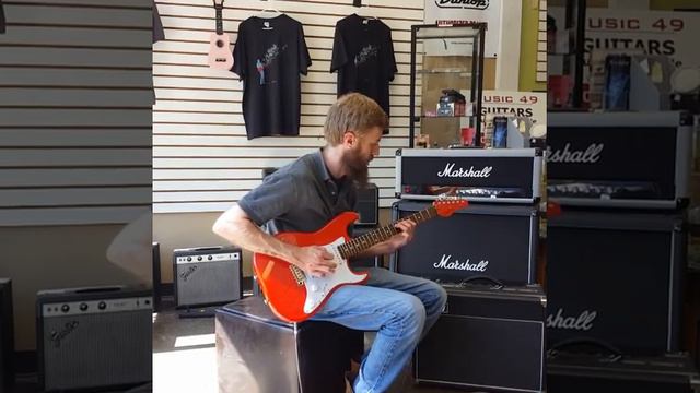 Gary Ward testing out our Schecter USA Custom Shop traditional model in Competition Orange смотреть онлайн