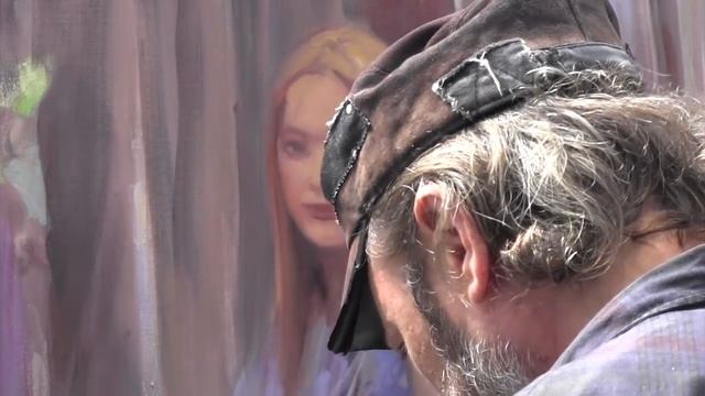 Художник Игорь Сахаров, портрет Машеньки, 1 часть, импрессионизм смотреть онлайн