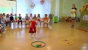 Игры на празднике ОСЕНИ в детском саду (группа среднего возраста)