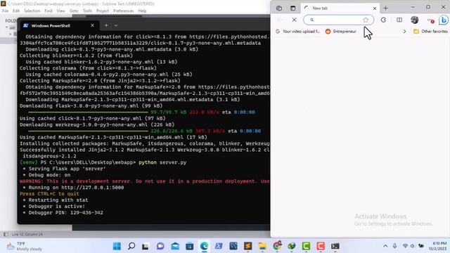 Python Flask Crash Course: From Installation to Building Dynamic Web Apps