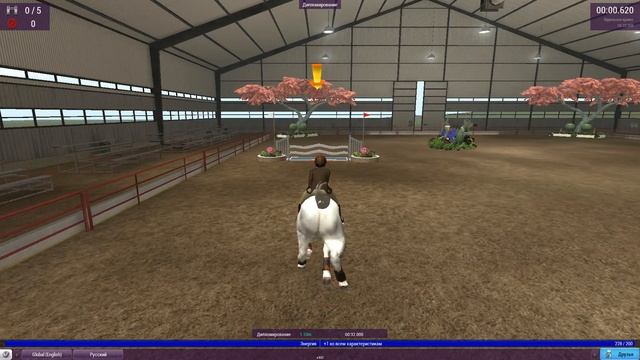 Видео игра для детей и взрослых,конный спорт. смотреть онлайн