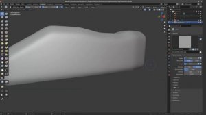 Making of BDT-0011 - E24 - Right hand side mountain modeling in Blender