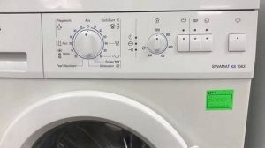 Стиральная машина Siemens XS 1063 Обзор