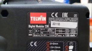 Telwin Digital Modular 230, Test Máy Cho Khách Hàng Ở Tân Phú Hcm 13 Nov 2020, Video 1