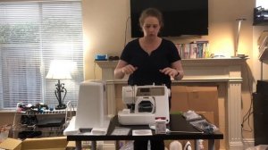 Unboxing of JANOME 5300QDC Quilting Sewing Machine