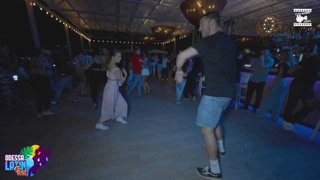 Bram Wildevuur & Lisa - social dancing @ ODESSA LATIN FEST 2021 смотреть онлайн