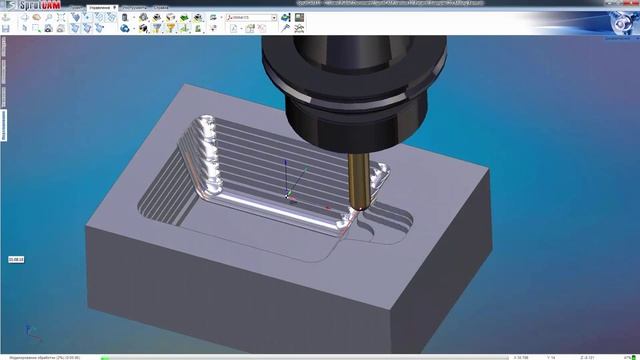 SprutCAM 3D обработка