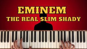 Piano tutorial: The real slim shady by Eminem