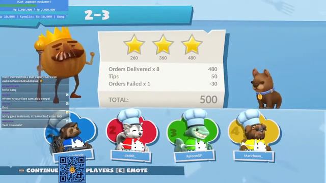 Live all hail lord Adi  Overcooked 2 Indonesia restream